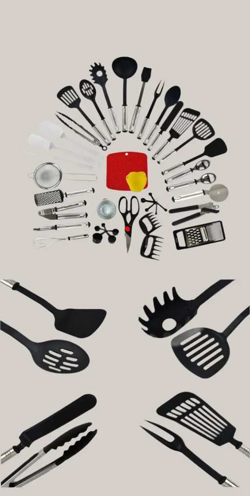Nylon Non-Stick Spatula and Spoon Set