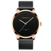 Men's Stainless Steel Mesh-Band Watch C
