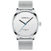 Stainless Steel Mesh Belt Fashion Watch Men E