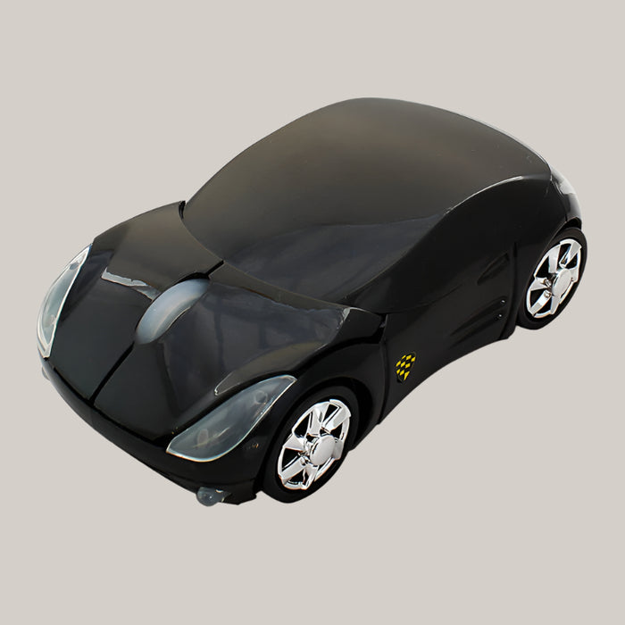 Wireless Car-Shaped Computer Mouse Black