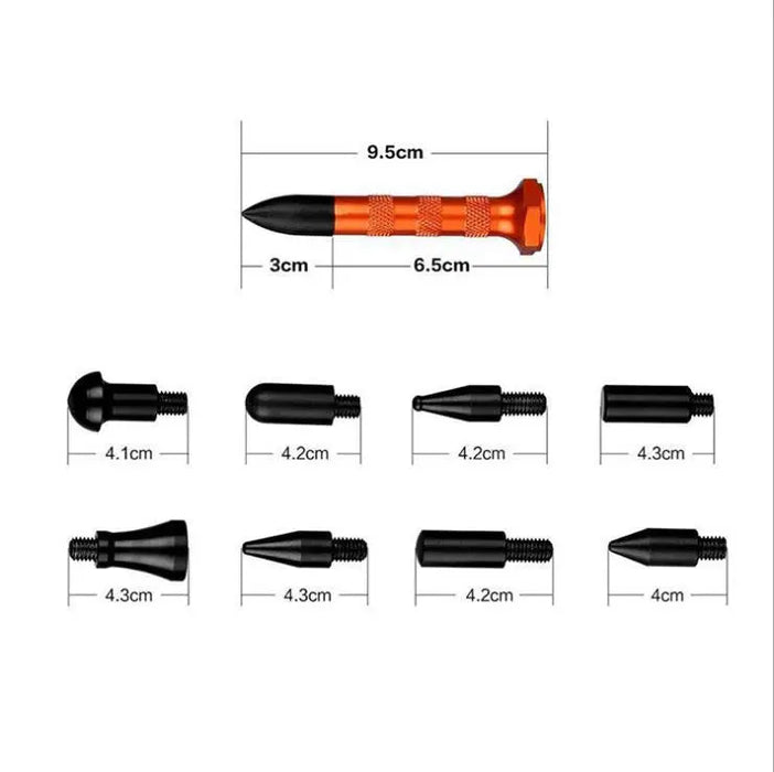 Automotive Dent Repair Kit with Rubber Hammer
