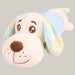 Dog-Shaped Plush Cushion – 50 to 110 cm, 2 Colors Blue