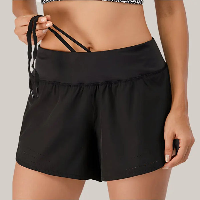 Loose Gym Running Outside Wear Black