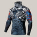 Fitness Compression Shirts With Mask C