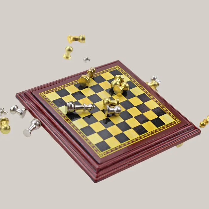 Mini Non-Magnetic Chess Set – 48 × 48 mm default