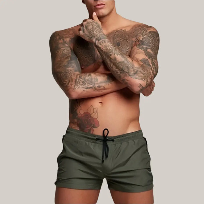 Breathable Waterproof Shorts Green