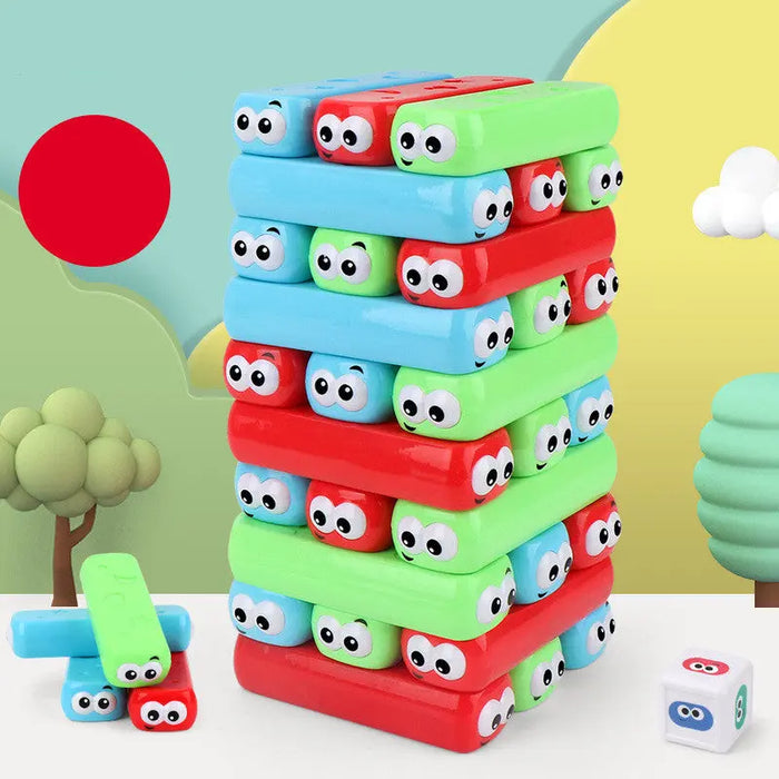 Plastic Stacking Tower Block Game