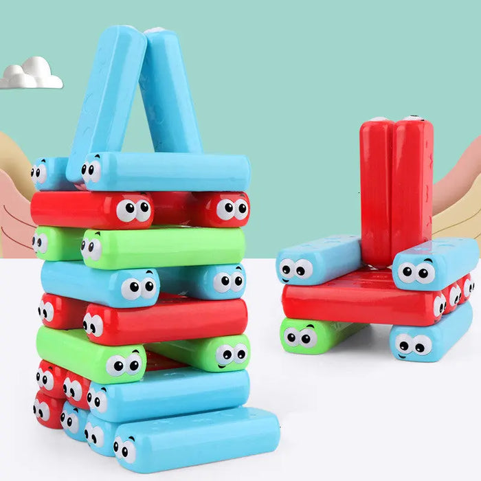 Plastic Stacking Tower Block Game