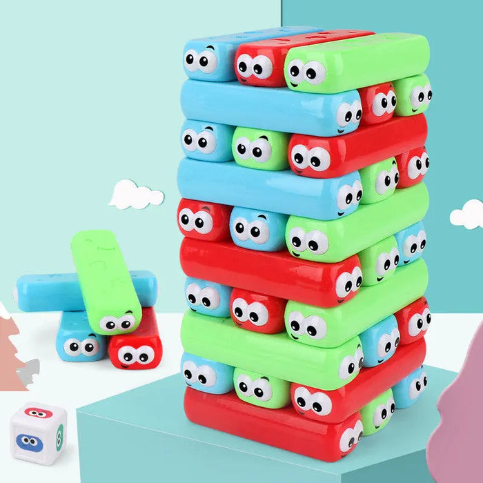 Plastic Stacking Tower Block Game