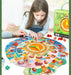 Clock-Themed Time Planning Board Game