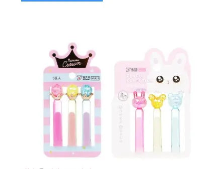 2-Pack Cartoon Pencil Toppers – 4 Styles