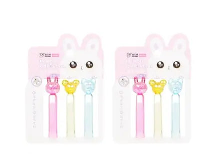 2-Pack Cartoon Pencil Toppers – 4 Styles C