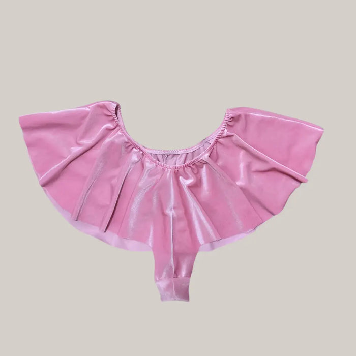Womens Low Waist Loose Casual Skirt Shorts Pink