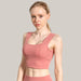 Running High Waist Tight Trousers Bean Paste A