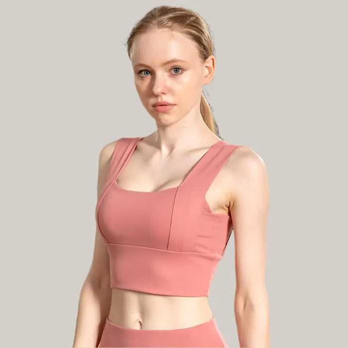 Running High Waist Tight Trousers Bean Paste A