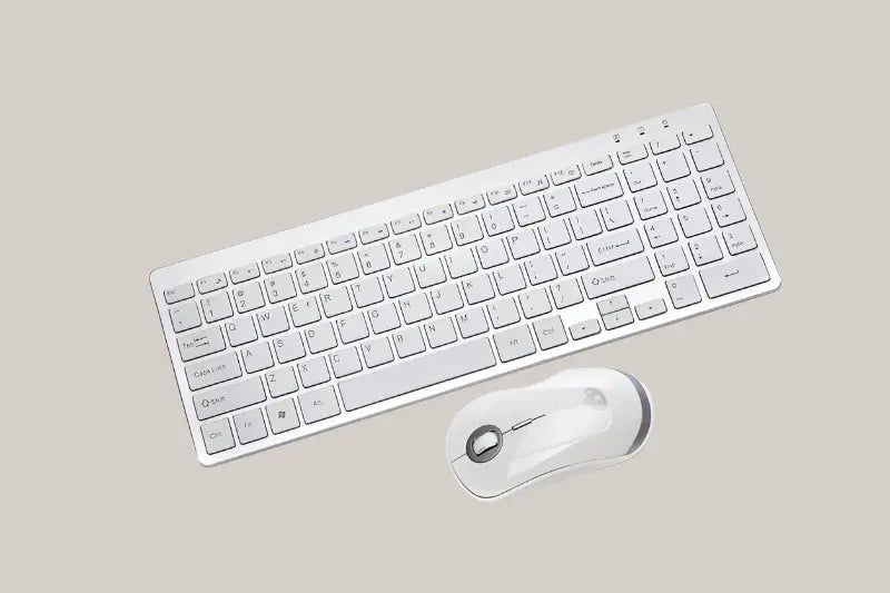 USB Wireless Keyboard Gift Business Keyboard Silver