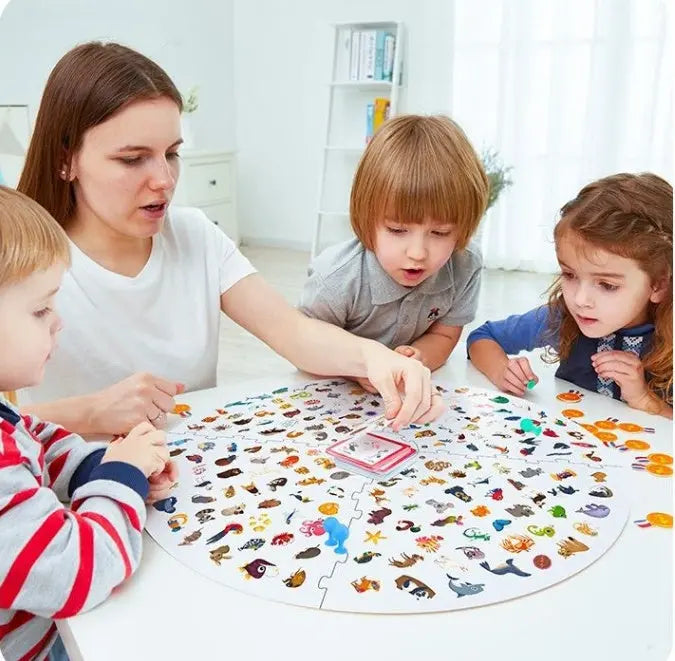 Picture Search Board Game – Pink or Blue