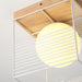 Modern Glass LED Ceiling Light, 18 cm