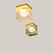 Modern Glass LED Ceiling Light, 18 cm