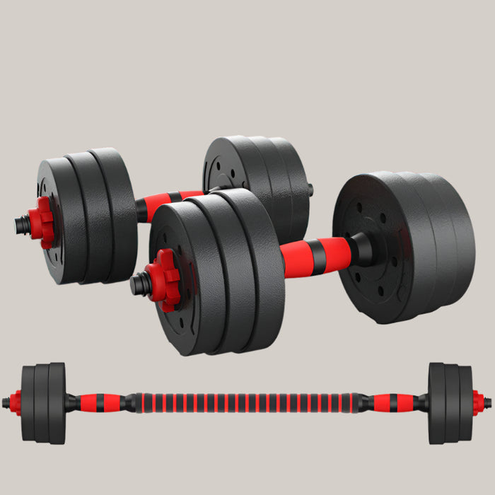 Cement Dumbbell Detachable Rubber-Coated Hand Bell
