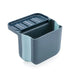 Foldable Drain Filter Shelf Kitchen Drain Basket Blue