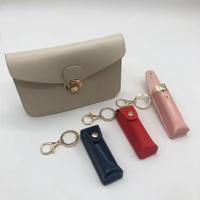 PU Leather Lipstick Case – 3 Colors