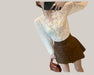 Elegant Korean Fashion Clothing White