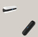 Smart Electric Bicycle Pump Black and white set