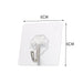 Self-Adhesive Waterproof Single Wall Hook 1 Style