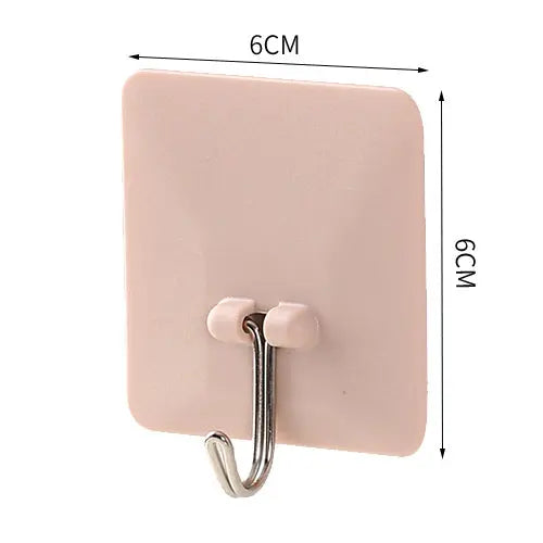 Self-Adhesive Waterproof Single Wall Hook 3 Style