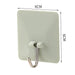 Self-Adhesive Waterproof Single Wall Hook 5 Style