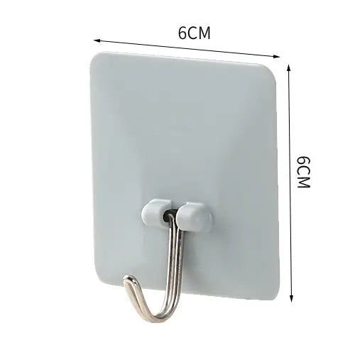 Self-Adhesive Waterproof Single Wall Hook 2 Style