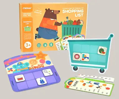 Children's Shopping List Board Game – Ages 4 to 6