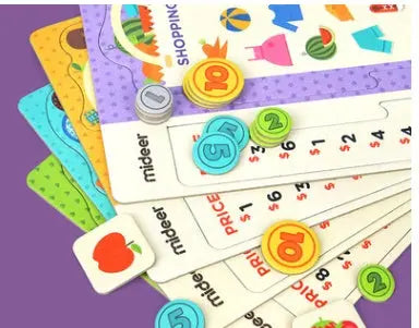 Children's Shopping List Board Game – Ages 4 to 6
