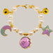 Puppy Collar with Bell Purple