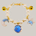 Puppy Collar with Bell Blue