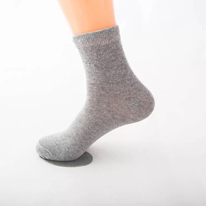 Black And White Gray Boat Socks