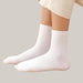 Black And White Gray Boat Socks In the tube white One size 1PC