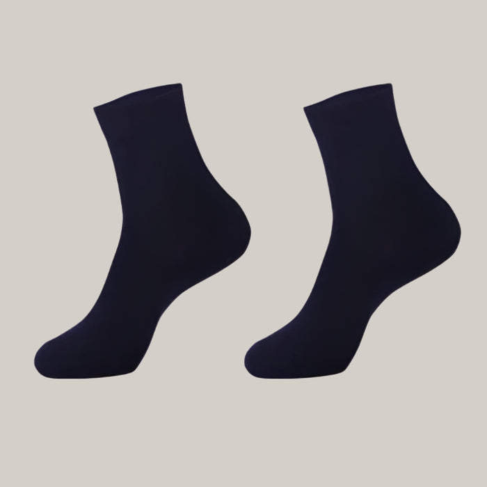 Black And White Gray Boat Socks