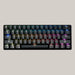 Wireless Bluetooth Keyboard Colorful PBT Black