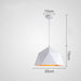 Colorful Mini Pendant Lamp White Small
