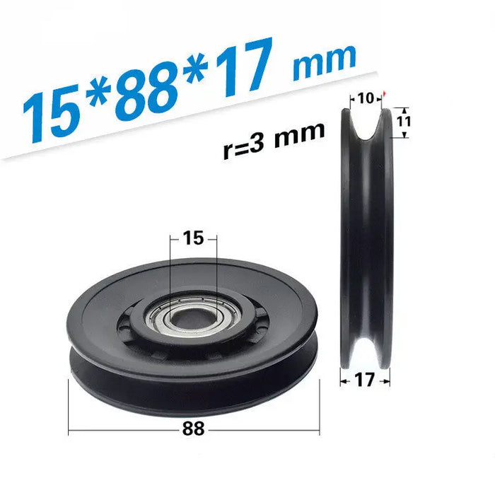 Fitness Pulley With U Over Line Big