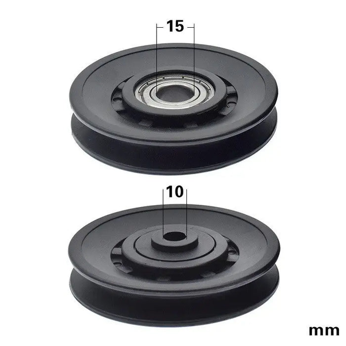 Fitness Pulley With U Over Line