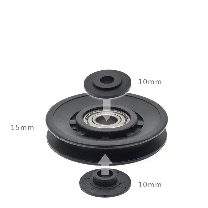 Fitness Pulley With U Over Line