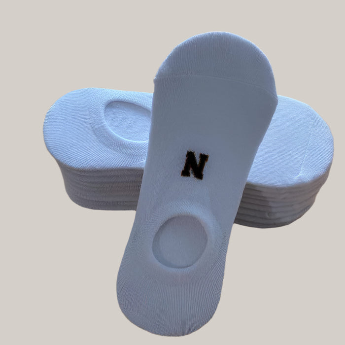 Socks Men And Women Solid Color Boat Socks