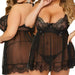 Lace Black Mesh Sexy Underwear