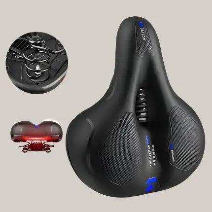 Padded Bicycle Saddle – 4 Variants