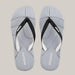 Flip Flops Personalized Fashion Slippers Grey