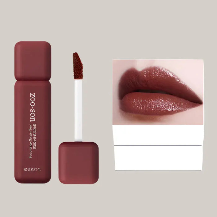 6 ml Lip Glaze – 4 Shades Orange brown red 6ml