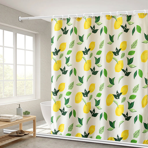 Punch-Free Magnetic Anti-Mold Shower Curtain